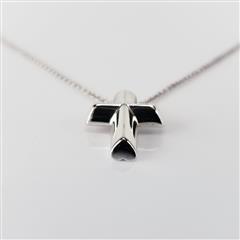 Tiffany & Co. Paloma Picasso Cross in Sterling SIlver - 18